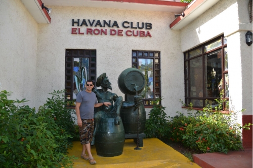 Disfrutando la Casa del Ron en Varadero