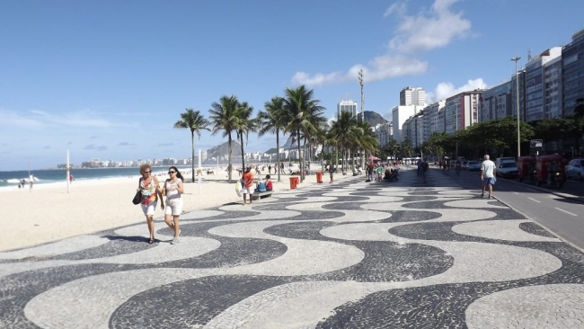 Orla de Copacabana - Recorriendo la Avenida Atlántica en Copacabana