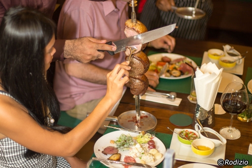 Churrasquerías y rodizios de carne en el centro de Río