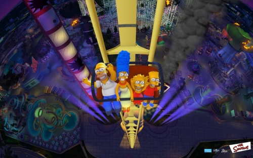 The Simpsons Ride: Viajá con la familia animada más famosa